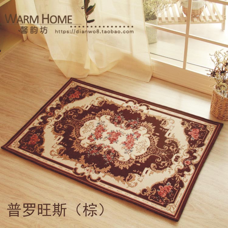 [Multi-kích thước] Châu Âu mục vụ Dorni Jacquard thảm non-slip thấm mat thảm cửa thảm nhà hiên mat