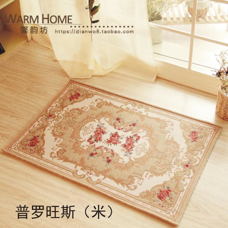 [Multi-kích thước] Châu Âu mục vụ Dorni Jacquard thảm non-slip thấm mat thảm cửa thảm nhà hiên mat