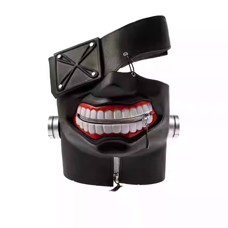 4Th Generation 3D Stereo Cosplay Mask, Two-Dimensional Anime Face Mask, Cosplay Half-Face Mask