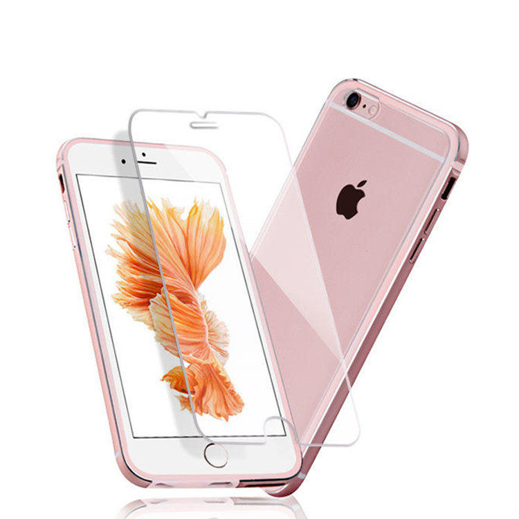 Apple 66 mobile phone tempered film iPhone6plus front and back glass film 6S screen tempered protection HD film
