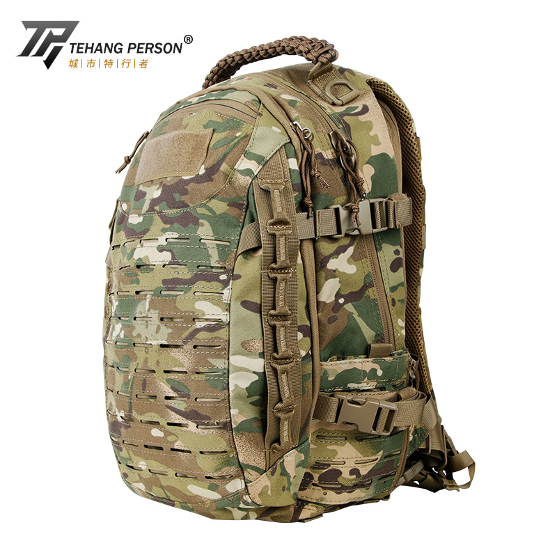 Outdoor backpack male dragon egg double shoulder back military camouflage tactical backpack mountaineering travel nylon three-level computer tourism