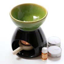 Mini-scented lavender essential oil lamp candle incense stove with tocosmetic yard essential oil stove Refined Classical Heating Living Room