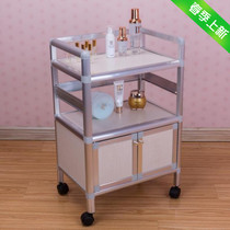 All-in-one household storage car beauty with drawer instrument mute trolley workbench oil medical car hot