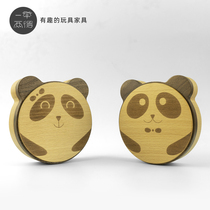 Kill two birds with one stone Baby tooth box Boy tooth box Childrens storage box Wooden solid wood child tooth box Girl Zodiac