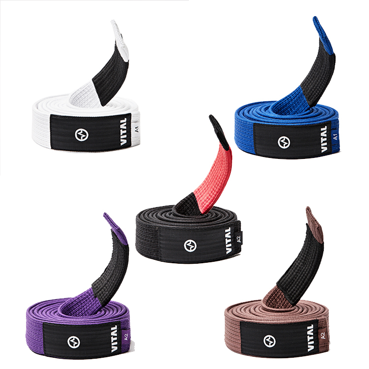 VITAL BELT ブラジリアン柔術ベルト 柔術ベルト ユニフォーム パール編み素材