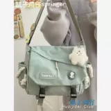 Вместительная и большая брендовая японская ретро сумка через плечо, сумка на одно плечо, в японском стиле, Южная Корея