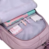 2025 новый школьный ранец для женщин младших классов средней школы, старшеклассников начальной школы с третьего по шестой класс, легкий легкий рюкзак большой емкости