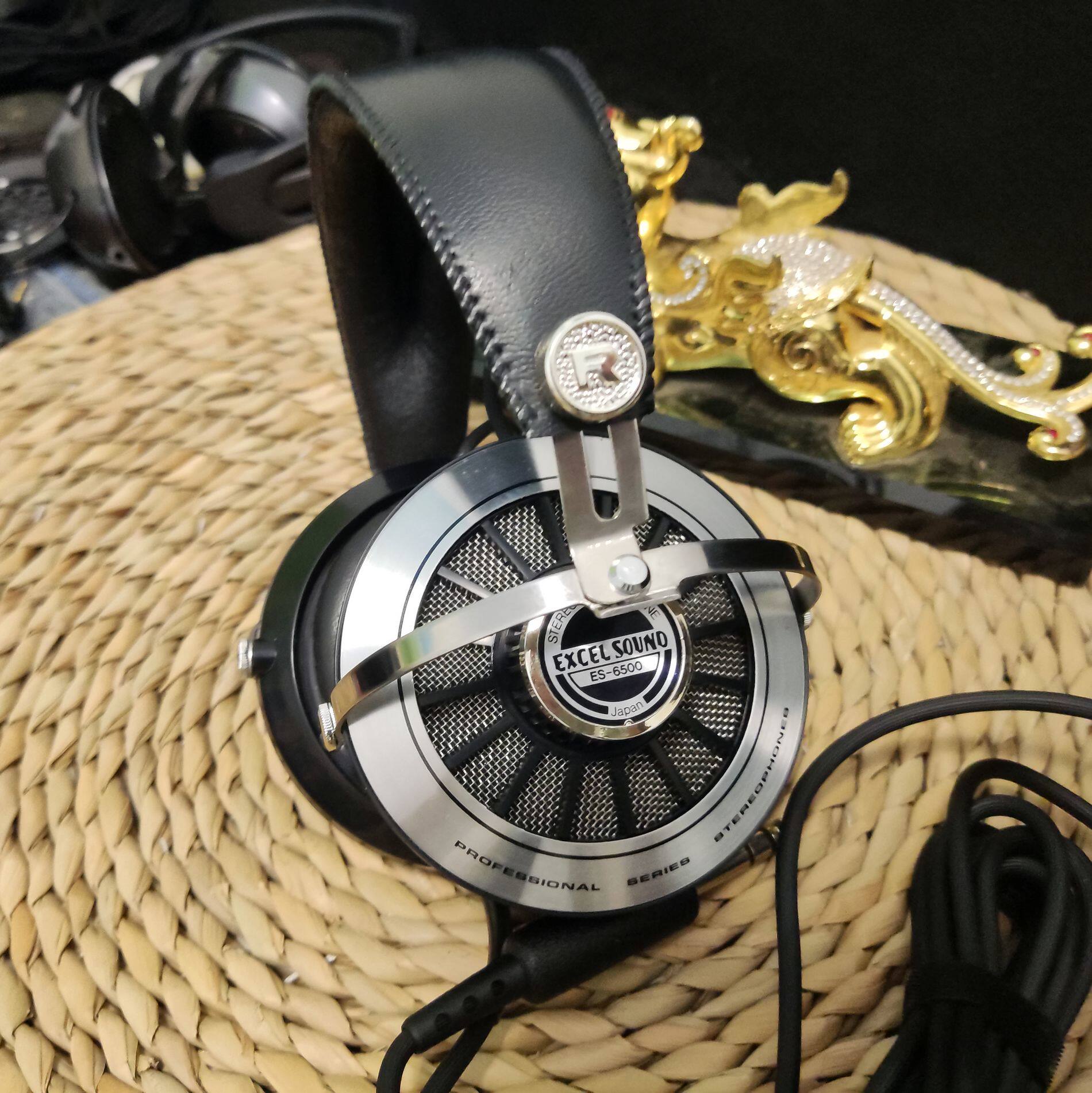 头戴式日本EXCEL古董发烧HIFI旗舰sound es6500耳机评价- 淘宝网