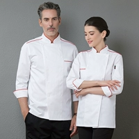 Белый красный топ