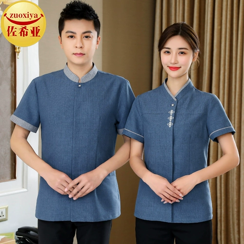 Уборка рабочая одежда Летняя короткая -отель отель