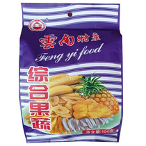 Yunnan mixed fruits and vegetables Dried fruits and vegetables snack snack food 150g Yunnan fruits and vegetables crisp ready-to-eat assorted dried fruits and vegetables