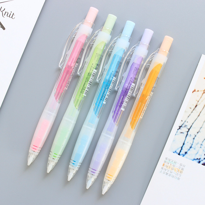 1 Japan KOKUYO REPUTATION COLREE Automatic pencil transparent texture jelly color 0 5mm
