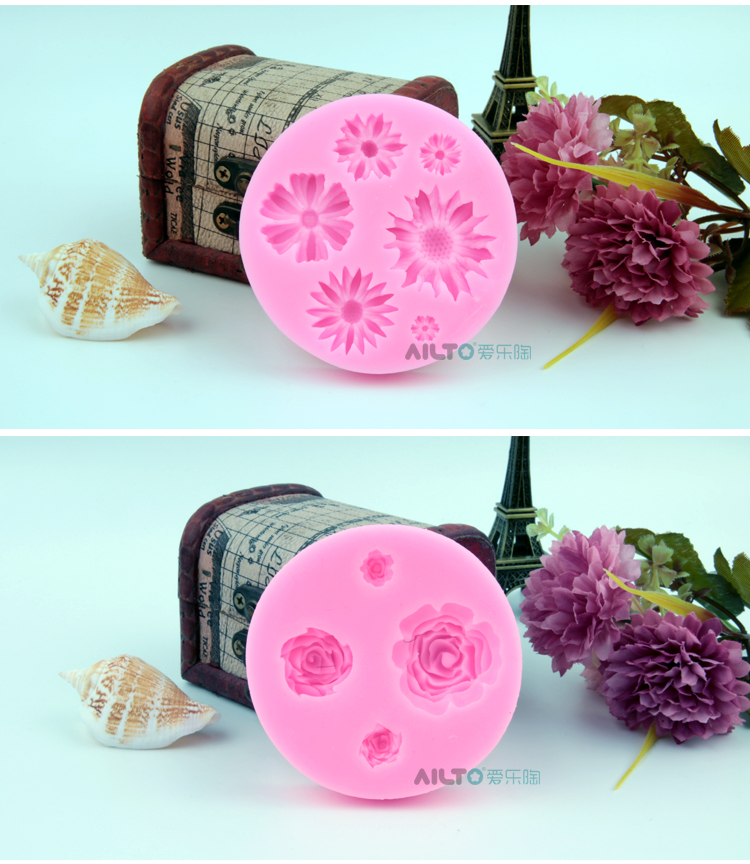 AILTO Philharmonic đất sét tinh khiết đất sét siêu nhẹ giấy đất sét epoxy uv keo silicone khuôn - Tự làm khuôn nướng khuôn rau câu trung thu