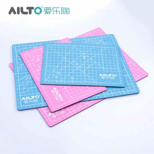 Филармонический таблетка разрезание подушки нарезка A4 A5 A5PVC Plate Cushion мягкая керамика глиняная глиняная керамическая модель инструмента