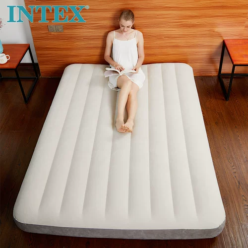 Intex, матрас, портативный быстрый кушон для домашнего использования, увеличенная толщина