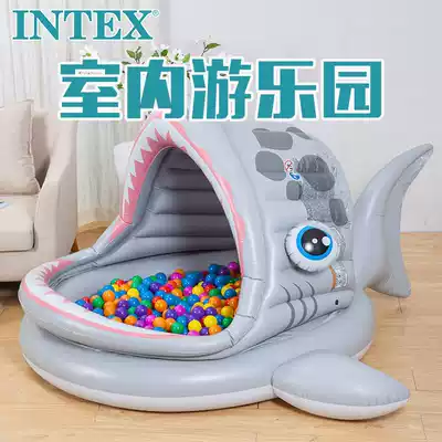 INTEX inflatable children's tent game house indoor princess girl little house toy House baby tent