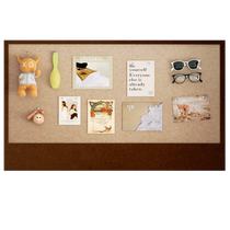 Photo wall background board felt wall sticker wall hanging photo frame display board baby photo board punch-free vision board