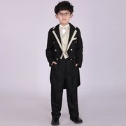 Cao cấp 61 trẻ em tuxedo trẻ em hoa ăn mặc chàng trai sinh viên mặc quần áo sân khấu ảo thuật (21 mới.