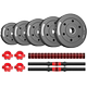 Environmentally friendly dumbbell plate dumbbell grip nut connector