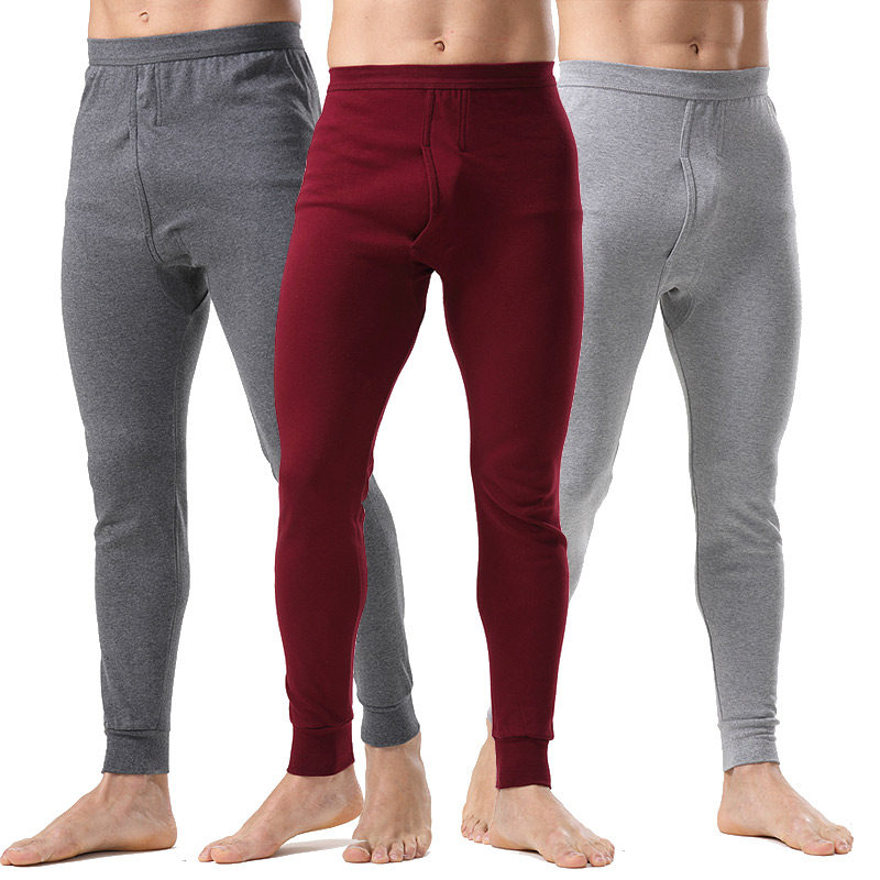 Men Cotton Sweatpants Sanitary Pants Single Piece Sanitary Pants Underwear Inner Pants Sweatpants Winter Cotton Pants Warm Pants Autumn High Waist Cotton Pants