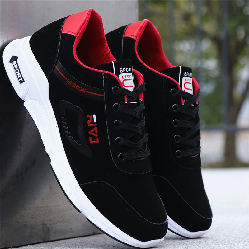 Giày nam 2019 mùa xuân mới Men Casual Shoes Hàn Quốc phiên bản Trend Teen Sneakers Chạy giày Fun