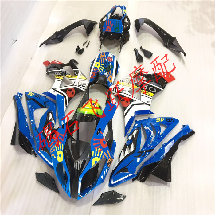S1000Rr 09-14 Motorcycle Shell Fairing Fairing Injection Molded Fully Surrounded Guard Shark Version