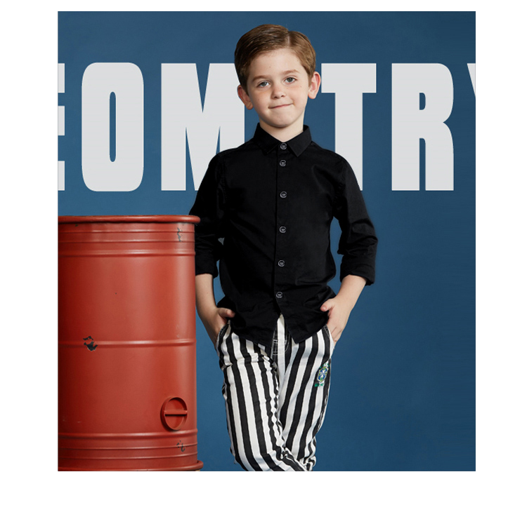 Chemise garcon à manche longue - Ref 2074828 Image 15