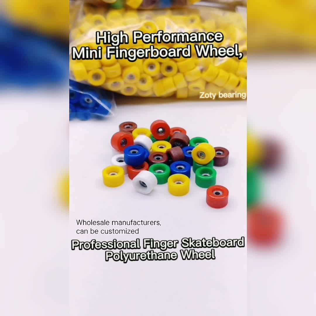 Professional Fingerboard Urethane Wheels Fingerboard Weel Cnc Urethane