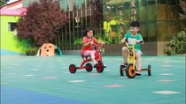 Childrens tricycle Bike Single Kindergarten Outdoor Toy Dolly Toddler Young Children Infant Teach Baby Boy big number trolley