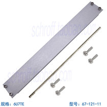 6U7HP blind-plate bezel panel 6U7TE