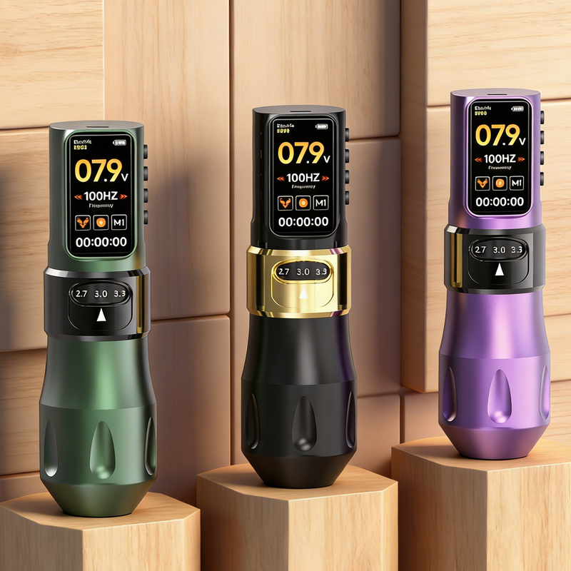 Zhejiang Yilong Little Elf Pro Tattoo Machine, Line Drawing and Shading All-In-One Machine, Intelligent Adjustable Stroke Tattoo Pen