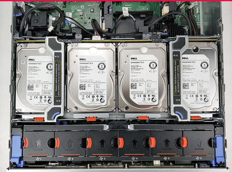 товар из китая dell r730xd机架服务器内置4盘3.5寸扩展硬盘背板 04fhr4 07tgt4