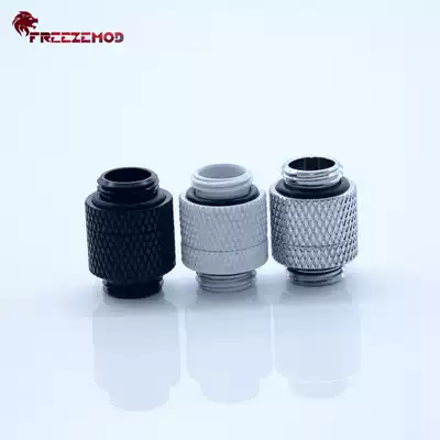 FREEZEMOD computer water-cooled joint HDS-XZ14 double external teeth pair joint 360 degree rotating double male screw