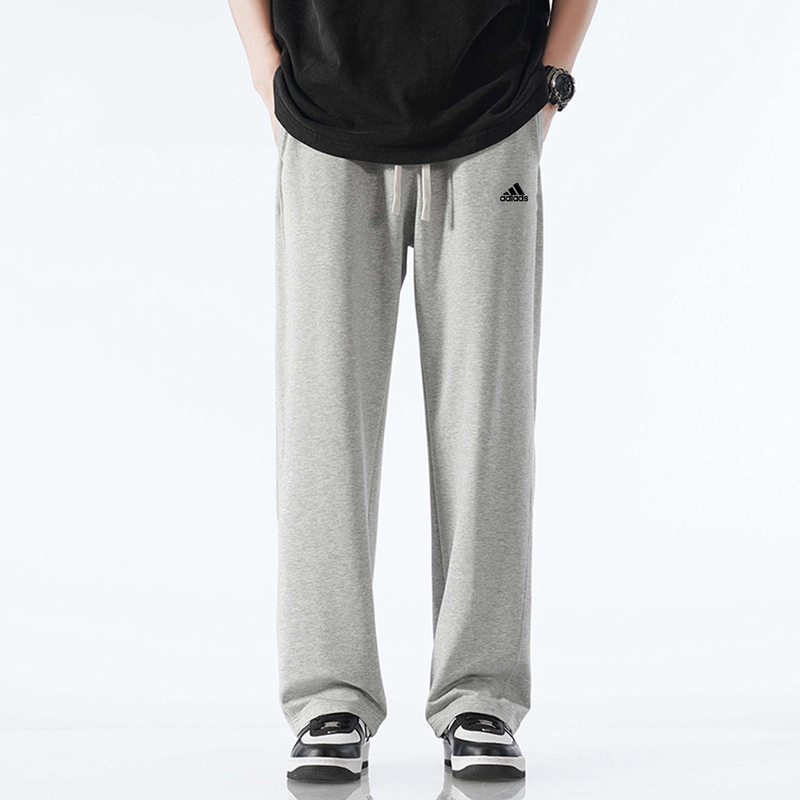 Men's Pants 2026 New American Style Straight-Leg Men's Sports Casual Pants Autumn and Winter Fleece-Lined Thickened Loose Long Pants Men's Pants 2026 New American Style Straight-Leg Men's Sports Casual Pants Autumn and Winter Fleece-Lined Thickened Loose Long Pants