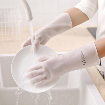 Dishwashing waterproof housework gloves Kitchen Brush Bowls Latex Clean Shitzer Women Wash Clothes Thickening Durable Rubber Leather