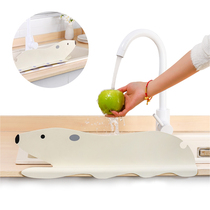 Water-proof steam water-proof panel kitchen countertop dishwash water bar water pool dedicated splash-proof water artifacts