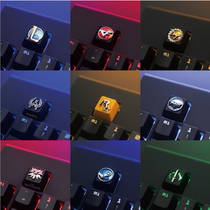 Keystone keycap LOL Pikachu DOTA battle love pokeball cyberpunk 2077 black carriage return cat claw Sakura X