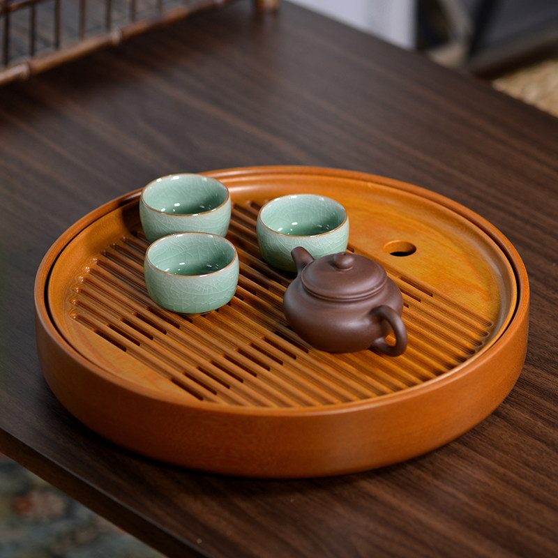 Xiao Wang Electric Tea Disk Reserve Water Office Tea Stage Simple Household Round Tea Sea Water Dry Bubble Tray Tea Toy