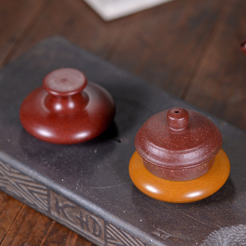 Small Tao Wang Teapot Lid Bakelite Lid Set Creative Bakelite Lid Bracket Cover Bowl Lid To Kung Fu Tea Ceremony Accessories