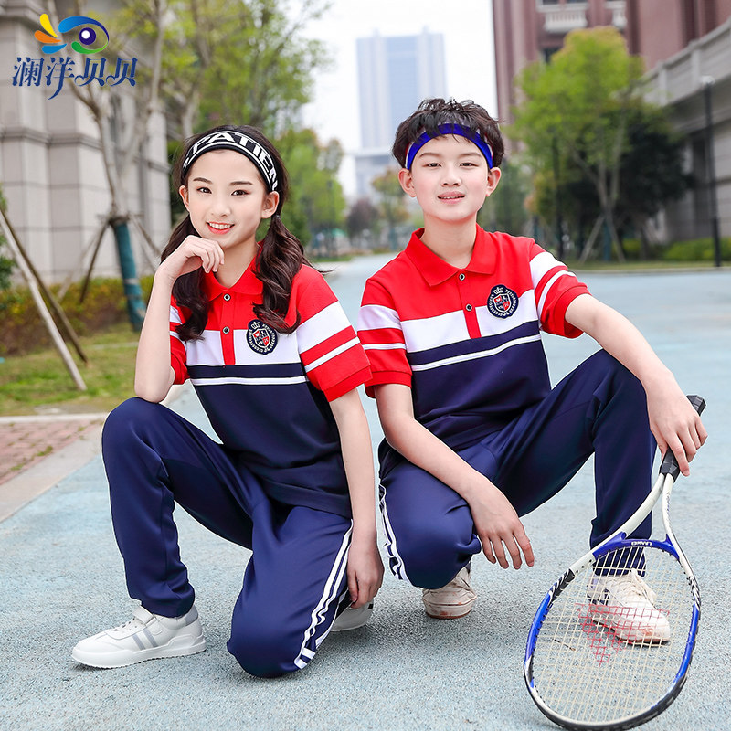 Summer Kindergarten Summer Clothing School Uniform School Uniform Short Sleeve Summer Summer Summer