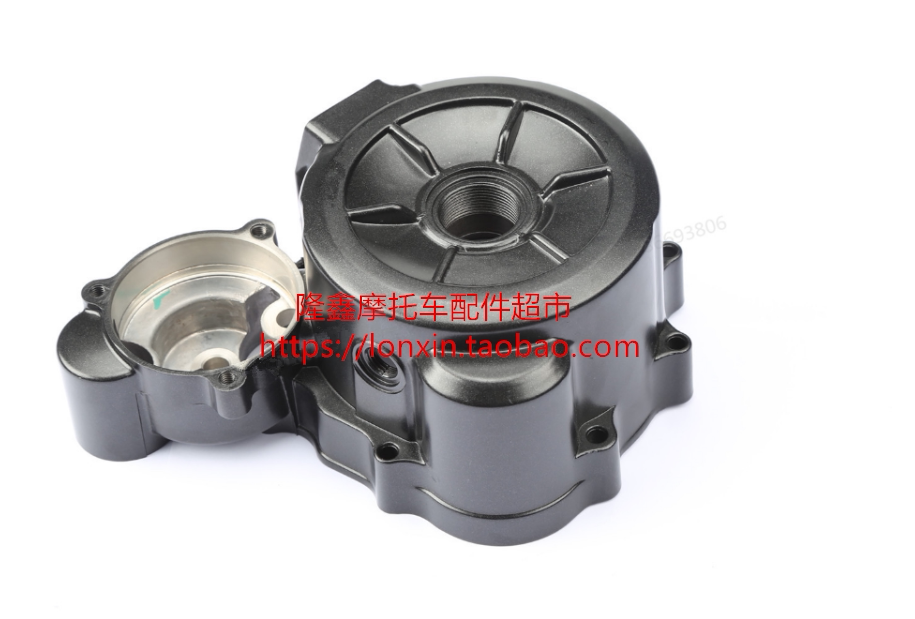 Loncin motorcycle engine parts track BM RE six-speed left crankcase cover Left cover magneto cover