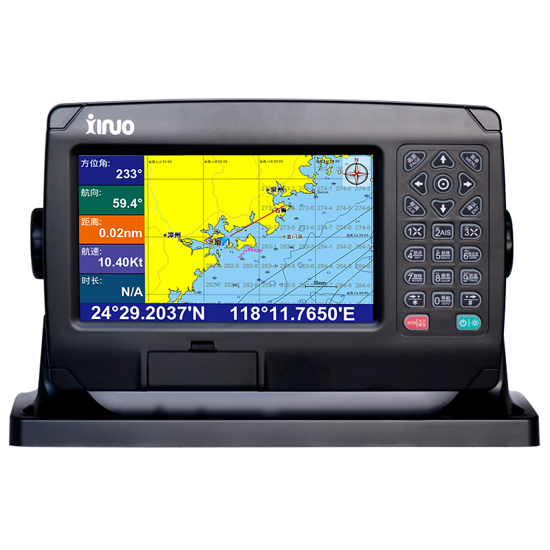 Marine navigation GPS satellite chart Xinnuo 7 inch GN-150 ship navigation receiver with ship inspection certificate