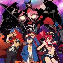 Cool Cantonese animation Tian Yuan Breaks through Gurren Lagann remake version 27 episodes in total] 2-disc DVD