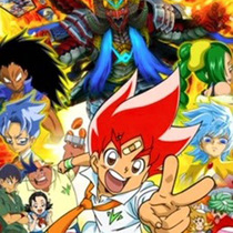Cool Cantonese animation Duel Master Series Parts 1-3 151 episodes in total] 12-disc DVD