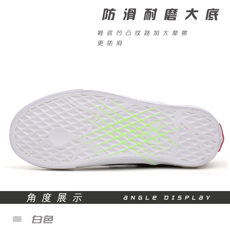 Kéo lại giày vải nam thấp để giúp giày lười mùa xuân Giày nữ giày đạp giày sinh viên giày thoáng khí giày thông thường - Plimsolls giày the thao nữ cao cấp