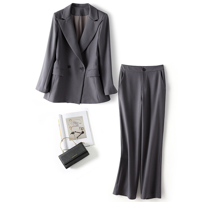 European and American foreign trade Original single export tail single cut tail goods Withdrawal Cabinet Bull Goods Career Superior Sense Suit Pants Suit