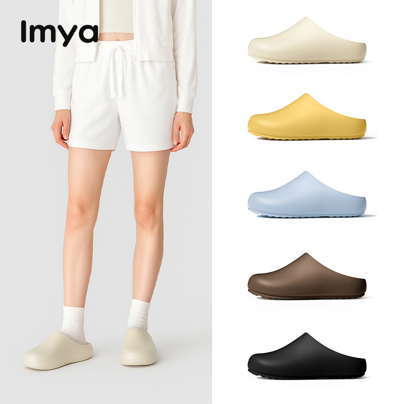 Outdoor Chef Shoes for Women, Summer Non-Slip Thick-Soled Clogs, Indoor Home Waterproof Eva Mules for Men