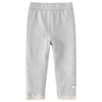 Girls pants spring and autumn 2024 new Yang baby princess pants childrens leisure trousers children spring dress