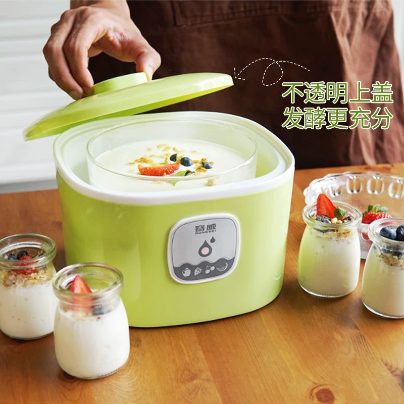 Bán máy làm sữa chua tự động lót ly sữa chua chiên sữa chua nhỏ hộ gia đình - Sản xuất sữa chua máy làm sữa chua lock&lock ejy110slv (1000ml)