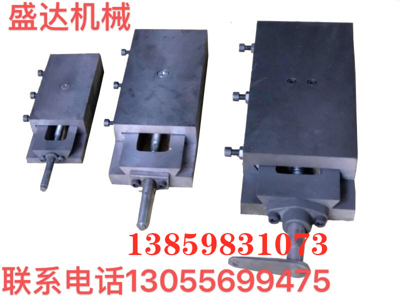 Dovetail groove with rod screw drag plate slider mechanical guide rail linear workbench cross L-shaped cast iron slide table